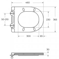 Унитаз BelBagno Acqua-tor BB2801CP-TOR/SC+BB2801T безободковый торнадо