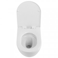 Унитаз подвесной BelBagno Marino-tor BB7026CH-TOR/SC безободковый торнадо