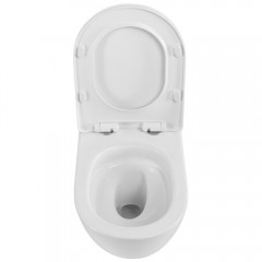 Унитаз подвесной BelBagno Marino-tor BB7026CH-TOR/SC безободковый торнадо