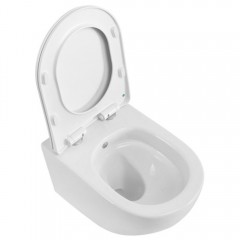 Унитаз подвесной BelBagno Marino-tor BB7026CH-TOR-BFS/SC безободковый торнадо с функцией биде