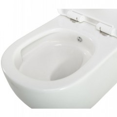 Унитаз подвесной BelBagno Marino-tor BB7026CH-TOR-BFS/SC безободковый торнадо с функцией биде