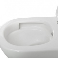 Унитаз подвесной BelBagno Marino-tor BB7026CH-TOR-BFS/SC безободковый торнадо с функцией биде
