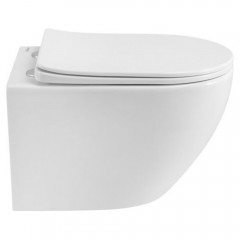 Унитаз подвесной BelBagno Marino-tor BB7026CH-TOR-BFS/SC безободковый торнадо с функцией биде