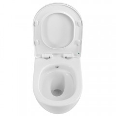 Унитаз подвесной BelBagno Marino-tor BB7026CH-TOR-BFS/SC безободковый торнадо с функцией биде