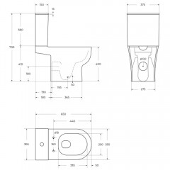 Унитаз BelBagno Lounge-tor-2 BB2802CP/T-TOR/SC безободковый торнадо