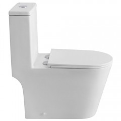 Унитаз BelBagno Tre-tor BB673CP-MN-TOR/SC моноблок безободковый торнадо