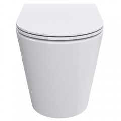 Унитаз приставной BelBagno Flay-tor BB1003CB-TOR/SC безободковый торнадо