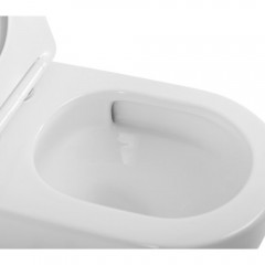 Унитаз приставной BelBagno Sfera-R BB2141CB-TOR/SC безободковый торнадо