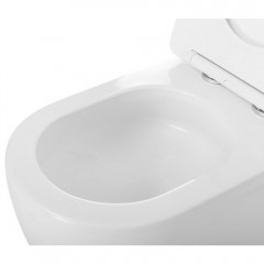 Унитаз приставной BelBagno Sfera-R BB2141CB-TOR/SC безободковый торнадо