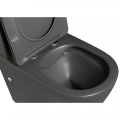Унитаз SantiLine SL-5014MG безободковый