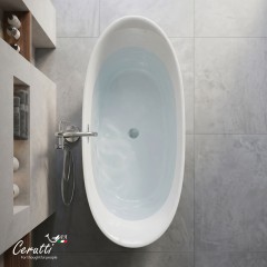 Ванна акриловая Cerutti Nemi PRO170II CT12174