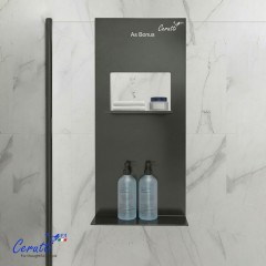 Полка для душевых ограждений Cerutti Allesa GG