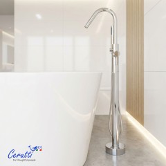 Смеситель для ванны напольный Cerutti Sella