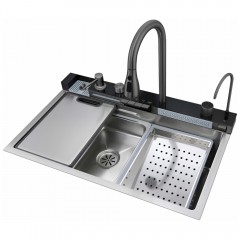 Мойка кухонная многофункциональная Cerutti Gloria Nano Embos CT11888