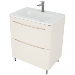 Тумба с раковиной Style Line ElFante Бергамо мини 70 напольная карамель
