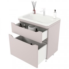 Тумба с раковиной Style Line ElFante Марелла 70 напольная карамель