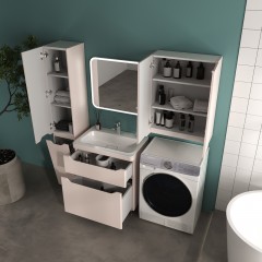 Тумба с раковиной Style Line ElFante Марелла 70 напольная карамель