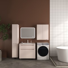 Тумба с раковиной Style Line ElFante Марелла 80 напольная карамель