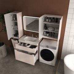 Тумба с раковиной Style Line ElFante Марелла 80 напольная карамель