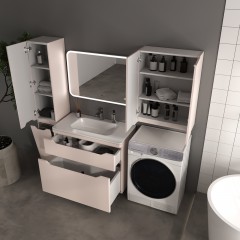 Тумба с раковиной Style Line ElFante Марелла 90 напольная карамель
