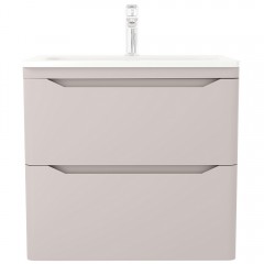 Тумба с раковиной Style Line ElFante Марелла 60 подвесная карамель