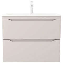 Тумба с раковиной Style Line ElFante Марелла 70 подвесная карамель