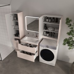 Тумба с раковиной Style Line ElFante Марелла 70 подвесная карамель