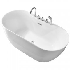 Ванна акриловая Grossman Classic GR-12501-1 со смесителем