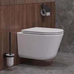 Унитаз подвесной Cezares Liner-tor CZR-38083-49-TH-TOR/SC безободковый торнадо