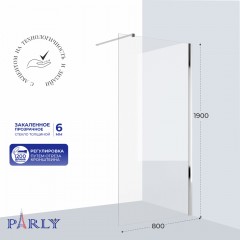 Душевое ограждение Parly T80