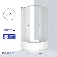 Душевой угол Parly ZF90N