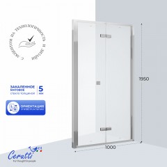 Душевая дверь Cerutti Bella D101F