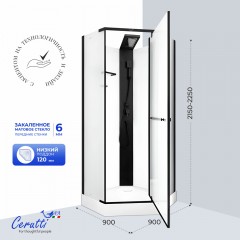 Душевая кабина Cerutti Chika 901BF