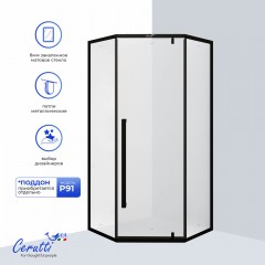 Душевое ограждение Cerutti C3AF R