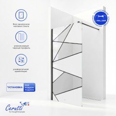 Душевое ограждение Cerutti Pick T90B