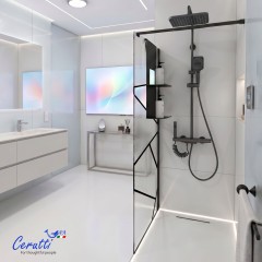 Душевое ограждение Cerutti Pick T90B