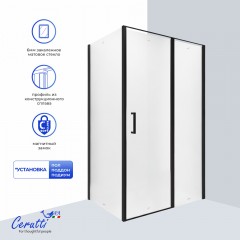 Душевое ограждение Cerutti Victoria 120BF R