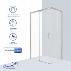 Душевое ограждение Cerutti Vito 110