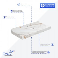 Столешница Cerutti Chika 80CG