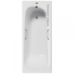 Ванна чугунная Vinsent Veron Concept VCO1407042H/VH0012GM 140x70 с ручками