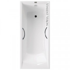 Ванна чугунная Vinsent Veron Devon VDV1707045H/E60327CH 170x70 с ручками