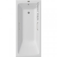 Ванна чугунная Vinsent Veron Kingston VKN1808050H/VH0012NI 180x80 с ручками