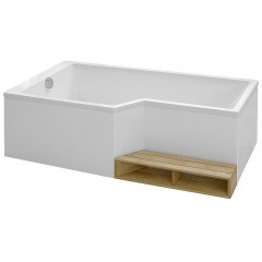 Ванна акриловая Jacob Delafon Bain-Douche Neo 170x90 L E6D002L-00