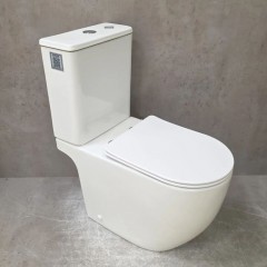Унитаз Bloomix Casper AD3144T/UF1 безободковый торнадо