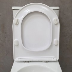 Унитаз Bloomix Casper AD3144T/UF1 безободковый торнадо