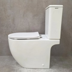 Унитаз Bloomix Casper AD3144T/UF1 безободковый торнадо