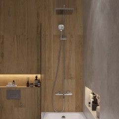 Душевая система Jacob Delafon Atom E26238-CP термостат