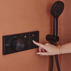 Смеситель для душа встраиваемый Jacob Delafon Grands Boulevards E26346-9-BL термостат