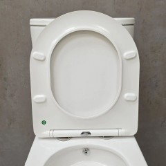 Унитаз Bloomix Lime 3.0 AD3055TSB/UF1 Ceramic+ безободковый торнадо с функцией биде и смесителем
