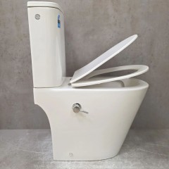 Унитаз Bloomix Lime 3.0 AD3055TSB/UF1 Ceramic+ безободковый торнадо с функцией биде и смесителем